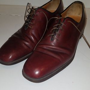 Saks Fifth Avenue Brown Oxfords Mens Size 10 1/2
